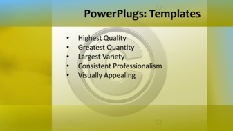 PowerPoint Template - Print Slide