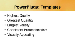 PowerPoint Template - Print Slide