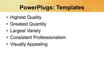 PowerPoint Template - Print Slide