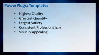 PowerPoint Template - Print Slide