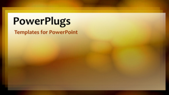PPT Template - Title Slide