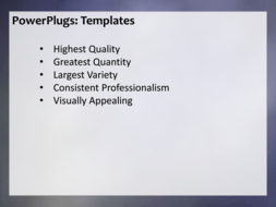 PowerPoint Template - Print Slide