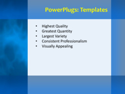 PowerPoint Template - Print Slide