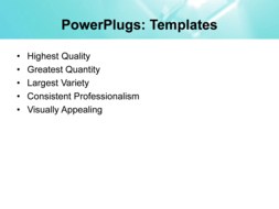PowerPoint Template - Print Slide