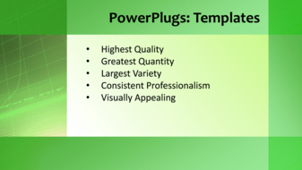 PowerPoint Template - Print Slide