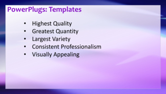 PowerPoint Template - Print Slide