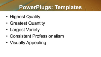 PowerPoint Template - Print Slide
