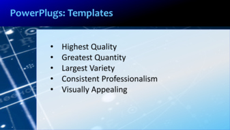 PowerPoint Template - Print Slide