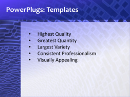 PowerPoint Template - Print Slide