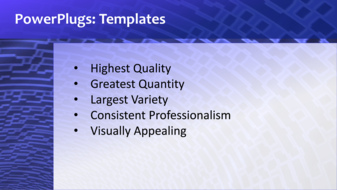 PowerPoint Template - Print Slide