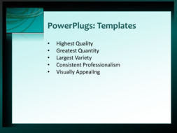 PowerPoint Template - Print Slide