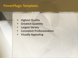 PowerPoint Template - Print Slide