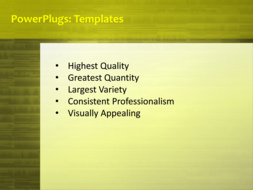 PowerPoint Template - Print Slide
