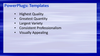 PowerPoint Template - Print Slide