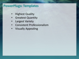 PowerPoint Template - Print Slide