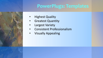 PowerPoint Template - Print Slide