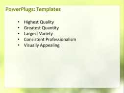 PowerPoint Template - Print Slide