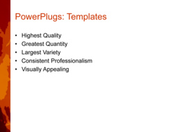 PowerPoint Template - Print Slide