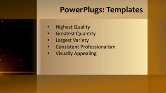 PowerPoint Template - Print Slide