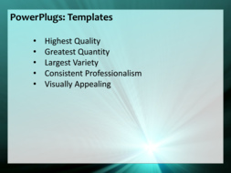 PowerPoint Template - Print Slide