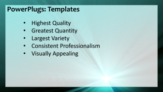 PowerPoint Template - Print Slide