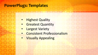 PowerPoint Template - Print Slide