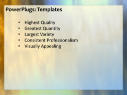 PowerPoint Template - Print Slide