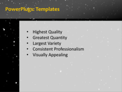 PowerPoint Template - Print Slide