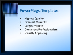 PowerPoint Template - Print Slide