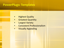 PowerPoint Template - Print Slide