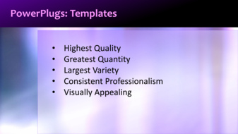 PowerPoint Template - Print Slide