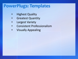 PowerPoint Template - Print Slide