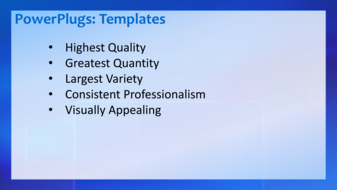 PowerPoint Template - Print Slide