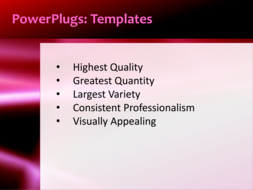 PowerPoint Template - Print Slide