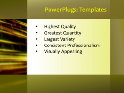 PowerPoint Template - Print Slide