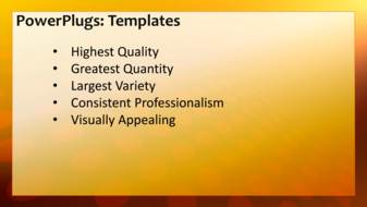 PowerPoint Template - Print Slide