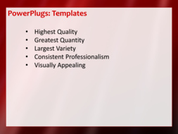 PowerPoint Template - Print Slide