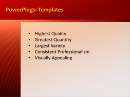 PowerPoint Template - Print Slide