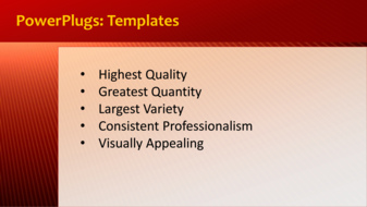 PowerPoint Template - Print Slide