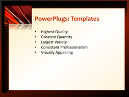 PowerPoint Template - Print Slide
