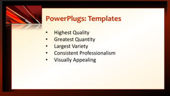 PowerPoint Template - Print Slide