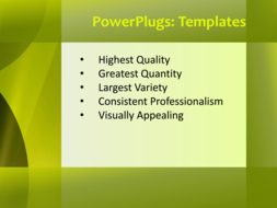 PowerPoint Template - Print Slide