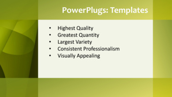 PowerPoint Template - Print Slide