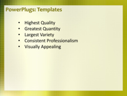 PowerPoint Template - Print Slide