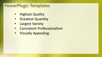 PowerPoint Template - Print Slide