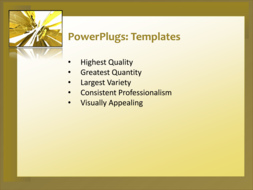 PowerPoint Template - Print Slide