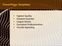PowerPoint Template - Print Slide