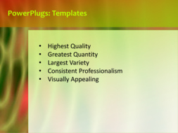 PowerPoint Template - Print Slide