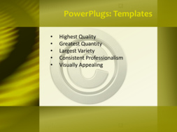 PowerPoint Template - Print Slide