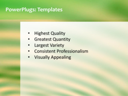 PowerPoint Template - Print Slide